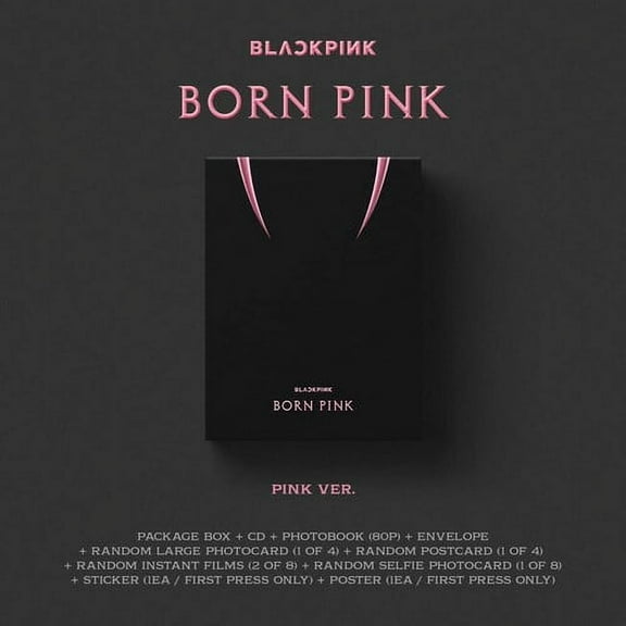 Blackpink - BORN PINK (Standard CD Boxset Version A / PINK) - Music & Performance - CD