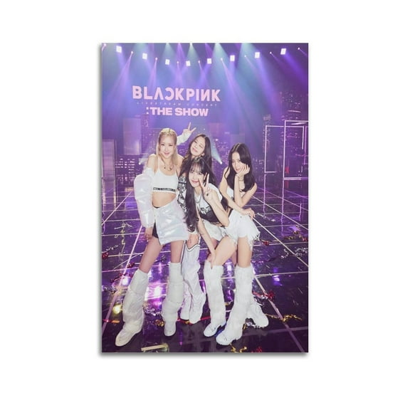 Blackpink Group Anime Star Music Picture Wall Art Painting Canvas Posters Artworks Gift Room Aesthetic
