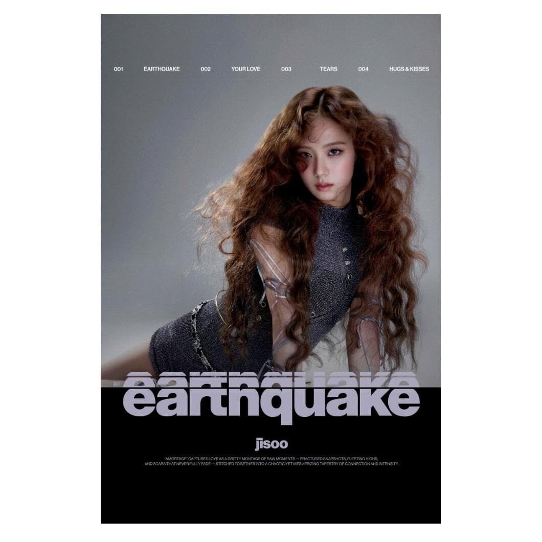 Blackpink Jisoo Poster AMORTAGE Album Concept Photo Print K-Pop Blackpink Jisoo Poster AMORTAGE Album Concept Photo Print K-Pop