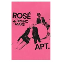 Blackpink ROSE APT Music Poster Pre Release Single Concept Teasers KPop Home Decor For Living Room Aesthetic Kpop Female Girl Group Wall Art Print