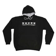 Blackriver 5 Skull Hoodie Black, Small