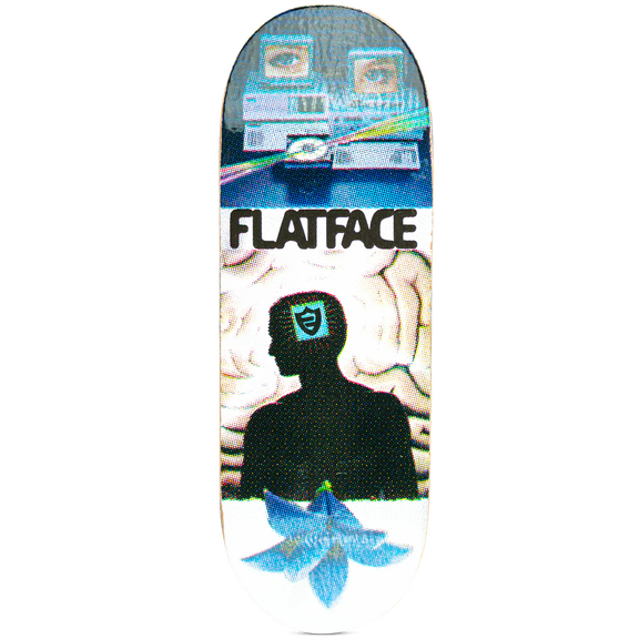 Blackriver Fingerboard Deck 29mm - Flatface Computer Time Design Wooden Mini Skateboard Deck