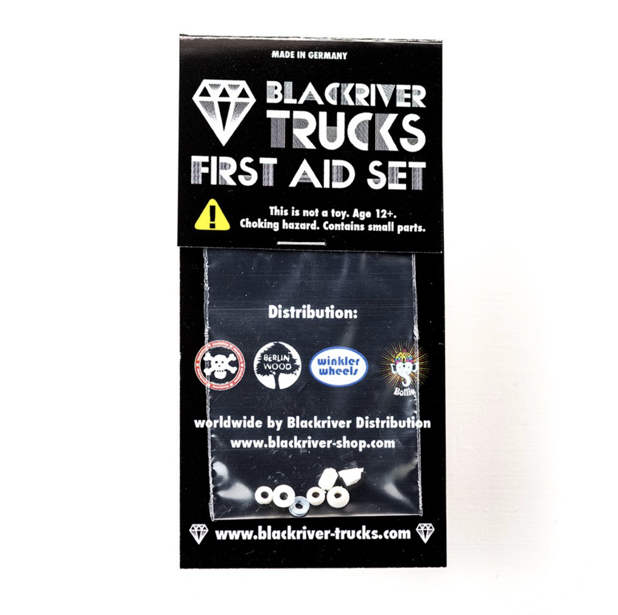 Blackriver First Aid Fingerboard Bushings Classic White