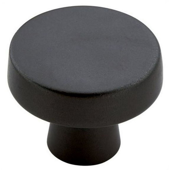Blackrock 1-5/16 in (33 mm) Diameter Black Bronze Cabinet Knob