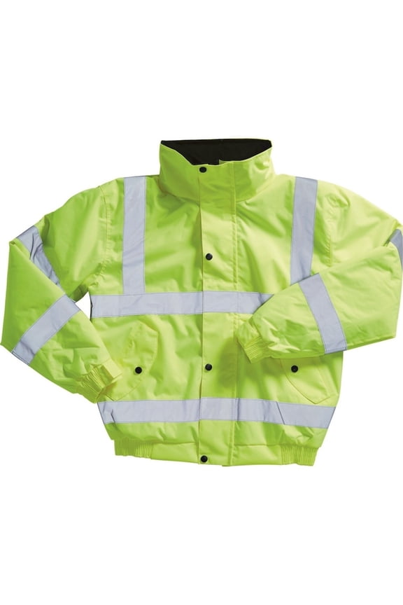 Adults Hi-Viz Bomber Jacket