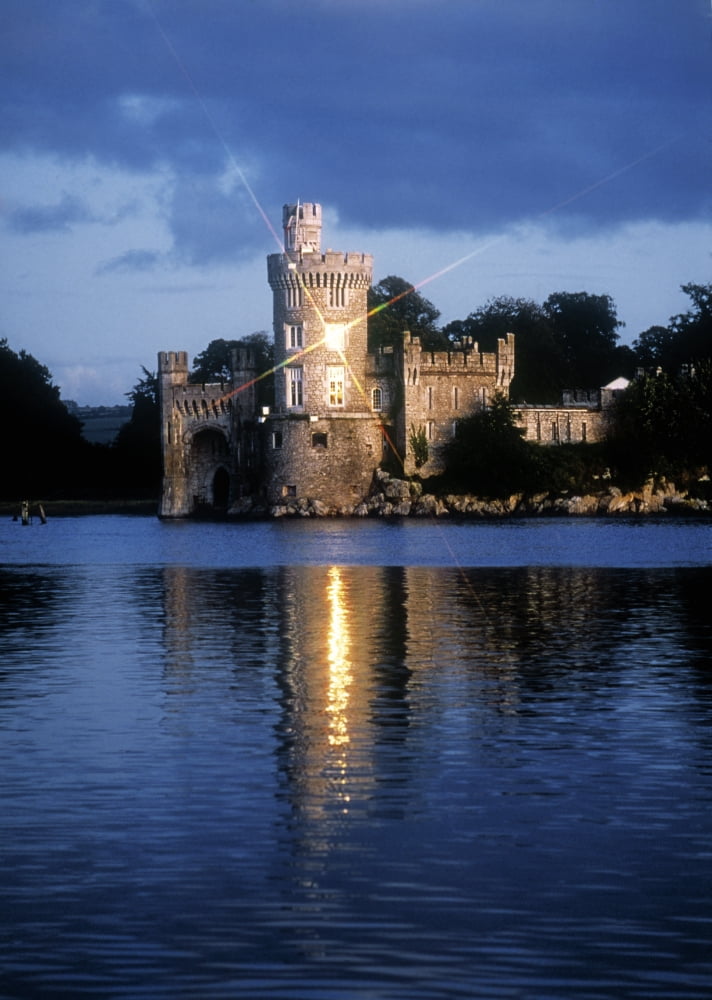 Blackrock Castle River Lee Near Cork City Co Cork Ireland Canvas Art - The Irish Image Collection Design Pics (12 x 17)