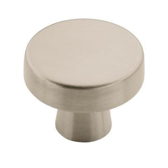 Blackrock Round Knob - Satin Nickel