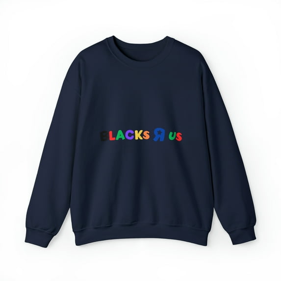Blacks R Us Heavy Blend Crewneck Trendy Sweatshirt