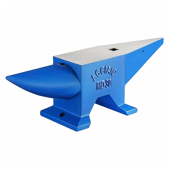Blacksmith Anvil 30KG/66LBS Steel Horn Anvil - Portable Forge Anvil for Metalworking, Blacksmithing, Riveting, Forming, Shaping - Blacksmith Tool