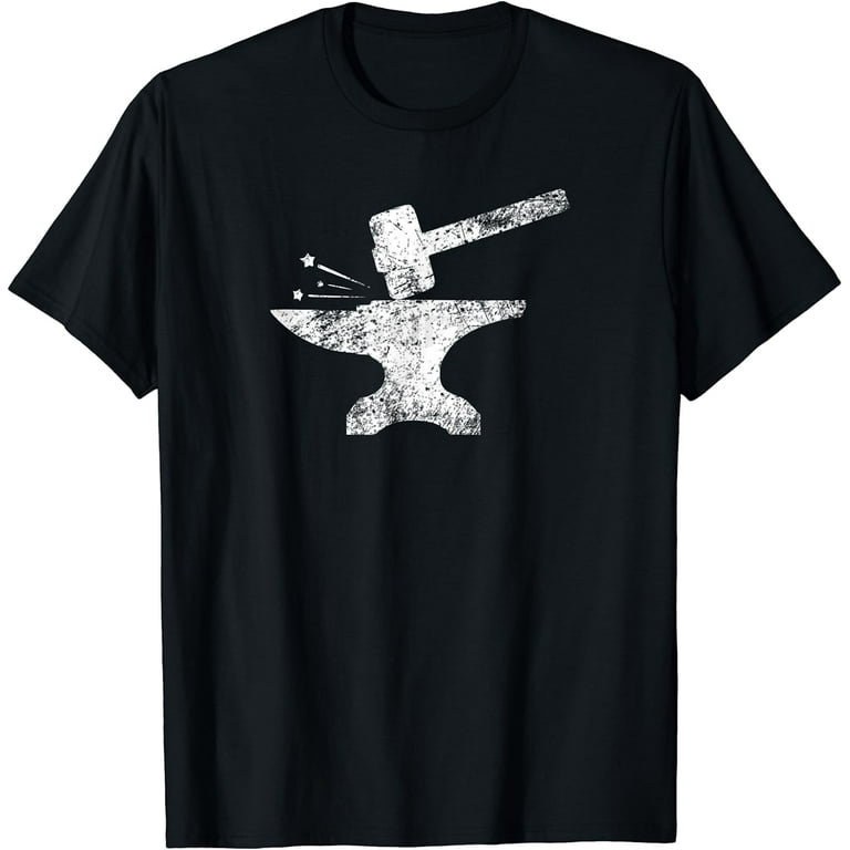 Distressed Vintage Blacksmith Striking Shirt Distressed Vintage Blacksmith Striking Shirt