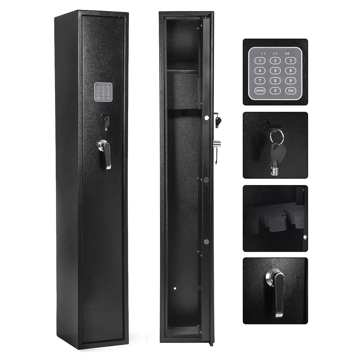 Blacksmith Portable Gun Safe for Pistol RFID Quick Access Handgun Safe