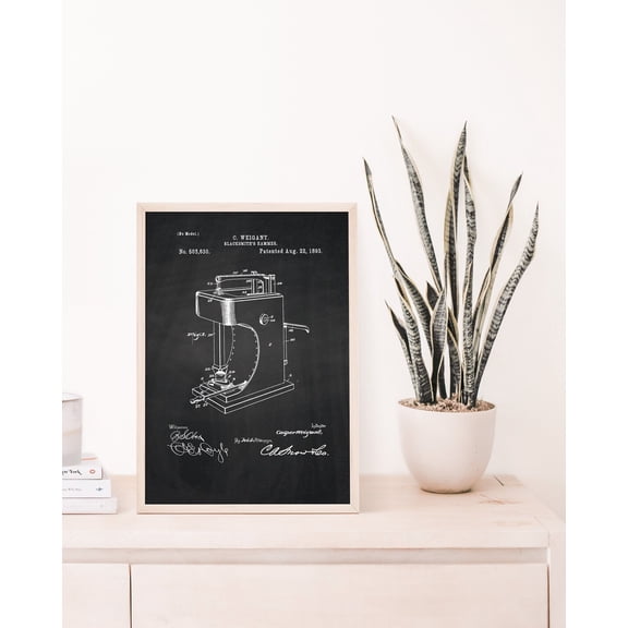 Blacksmith Hammer Patent, For Yman, Workshop Sign, Patent Posters, Unframed Poster Size 24x36