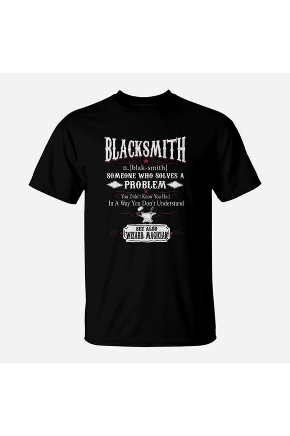 Blacksmith Meaning Tshirt Noun Definition Gift TShirt