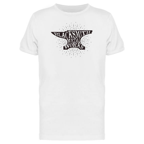 Blacksmith Metal Works T-Shirt Men -Image by Shutterstock, Male 3X-Large