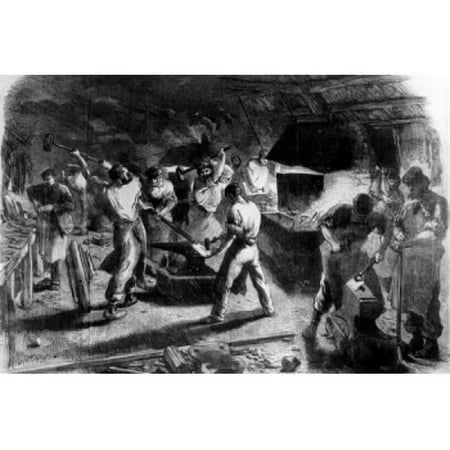 Blacksmiths Print Poster Print - 18 x 24 in.