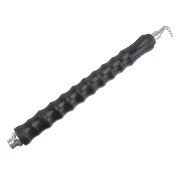 LEORX Semi Automatic Wire Twisting Tool for Construction Black Rubber Grip Handle Reduced Fatigue