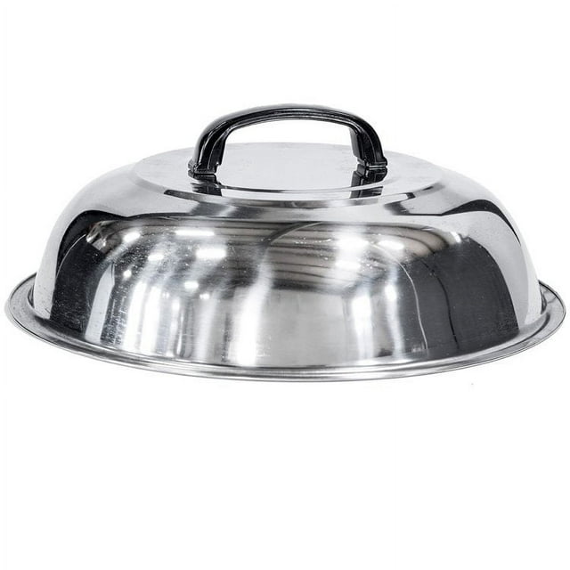 Blackstone 12" Round Basting/Melting/Steaming Cover, Stainless Steel