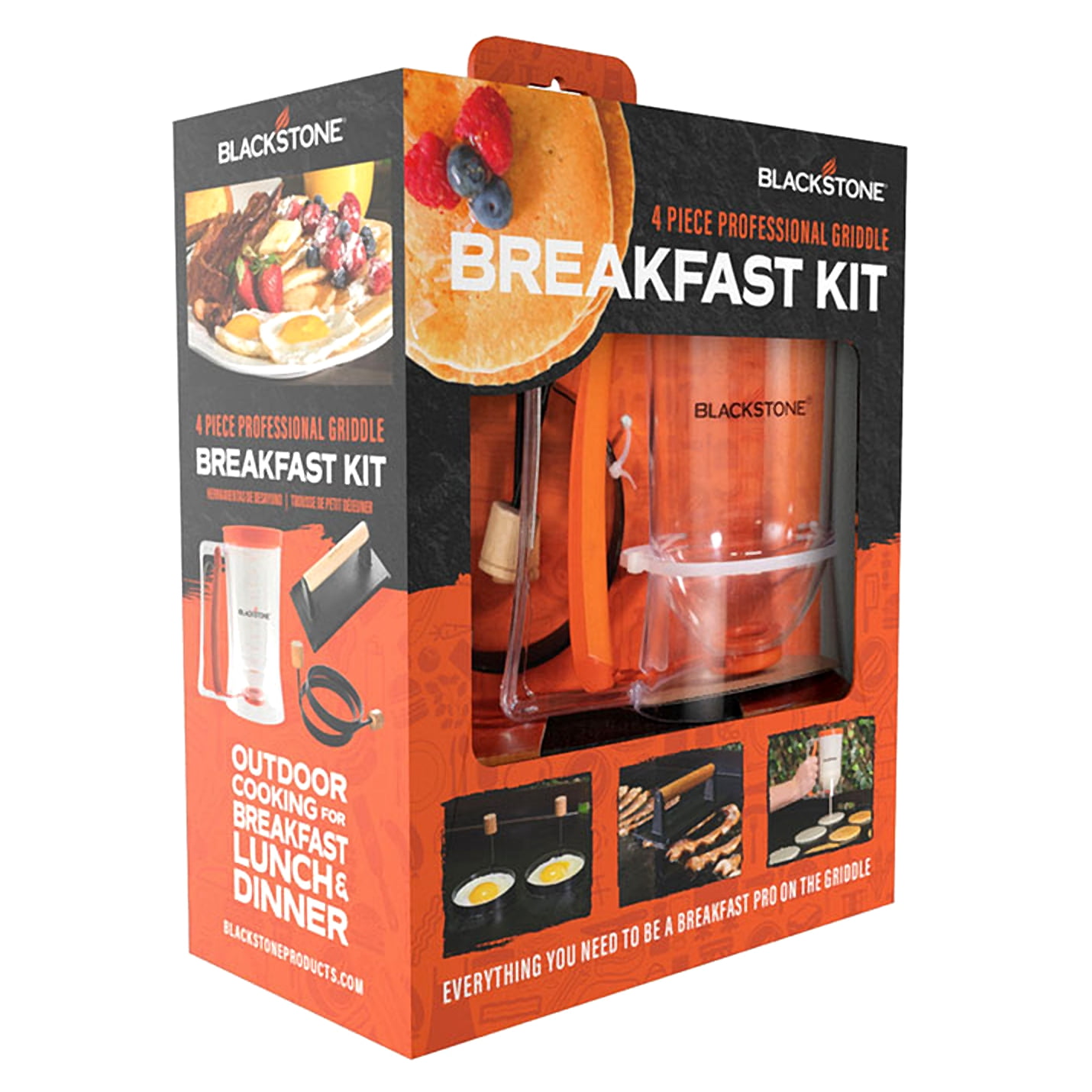 Blackstone 1543 Grill/Griddle Breakfast Kit, 4-Piece