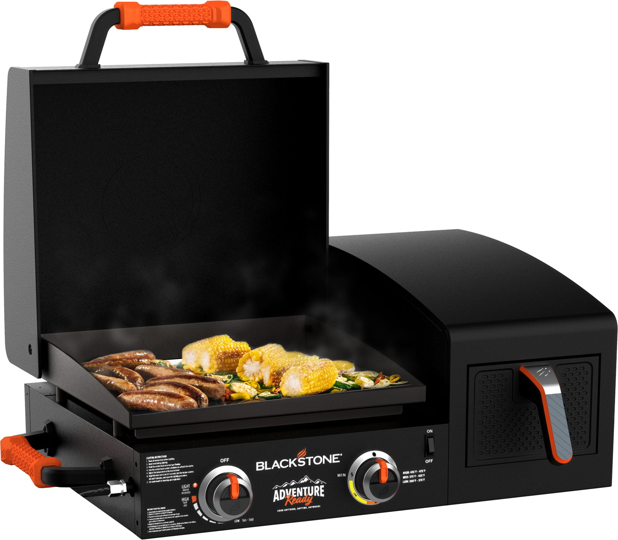 Blackstone 1783 Adventure Ready 17" Griddle with Electric Air Fryer
