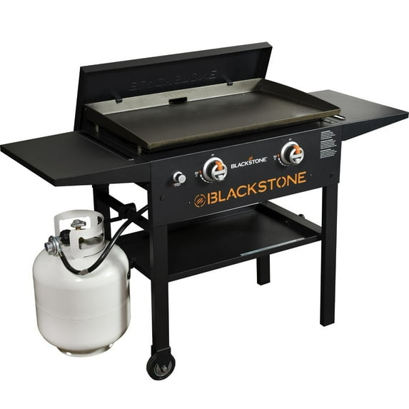 Blackstone 1924 28” Propane Griddle Cooking Station with Hard Cover