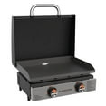 thumbnail image 1 of Blackstone 2-Burner 22" Tabletop Griddle with Hood Omnivore Plate and Stainless Front Panel, 1 of 14