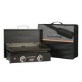 Blackstone 2 Burner 22" Tabletop Propane Griddle with Cover and Carrier