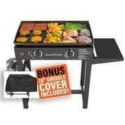 Blackstone 2-Burner 28" Outdoor Griddles with Lightweight Cover