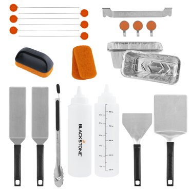 Blackstone Grill Accessories Kit – 27PC BBQ Griddle Tools Set For Camping