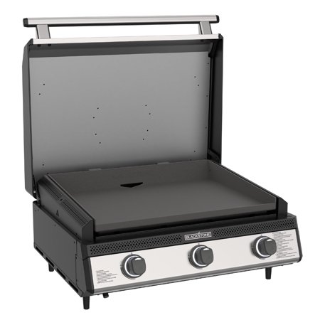 Blackstone 28" XL Natural Gas Ready Stainless Steel Drop-In Griddle with Hood