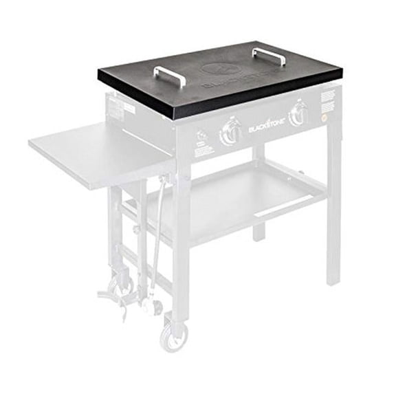 Blackstone 28 in. Griddle Hard Cover Grill Accessory, Black