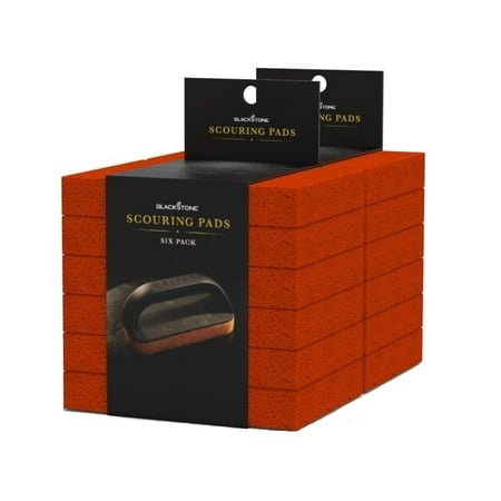 Blackstone 5393 Orange Grill Cleaning Pad, 6 pc., Each