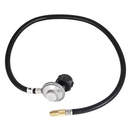 Blackstone 5471 Gas Line Hose and Regulator, 3', Black, Each