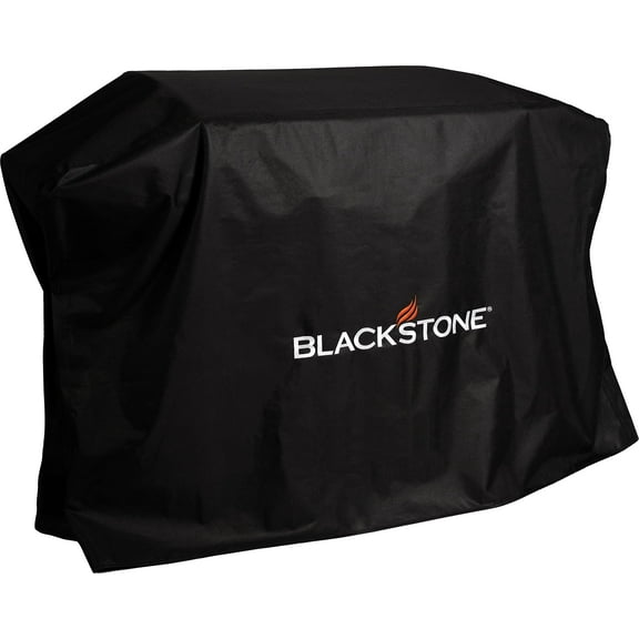 Blackstone 5482 Griddle Cover AIF4Fits 36 inches Cooking Station with Hood Water Resistant, Weather Resistant, Heavy Duty 600D Polyester Flat Top Gas Grill Cover with Cinch Straps, Black 36"