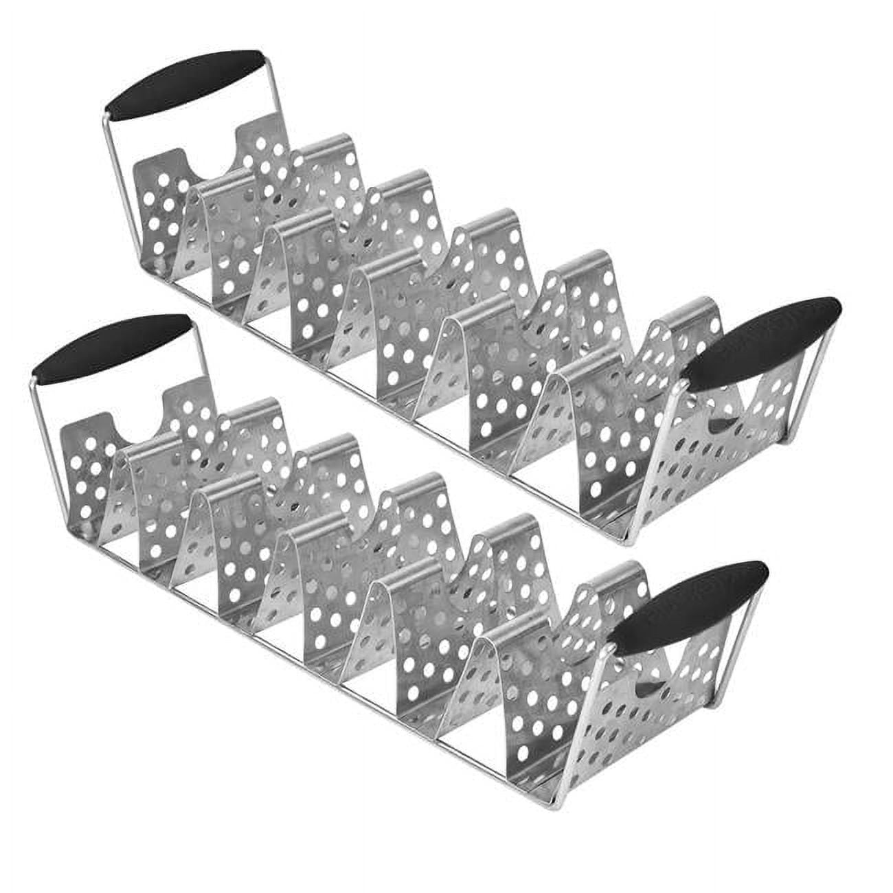 North Atlantic Imports 109547 Blackstone Taco Rack Pack of 2 2