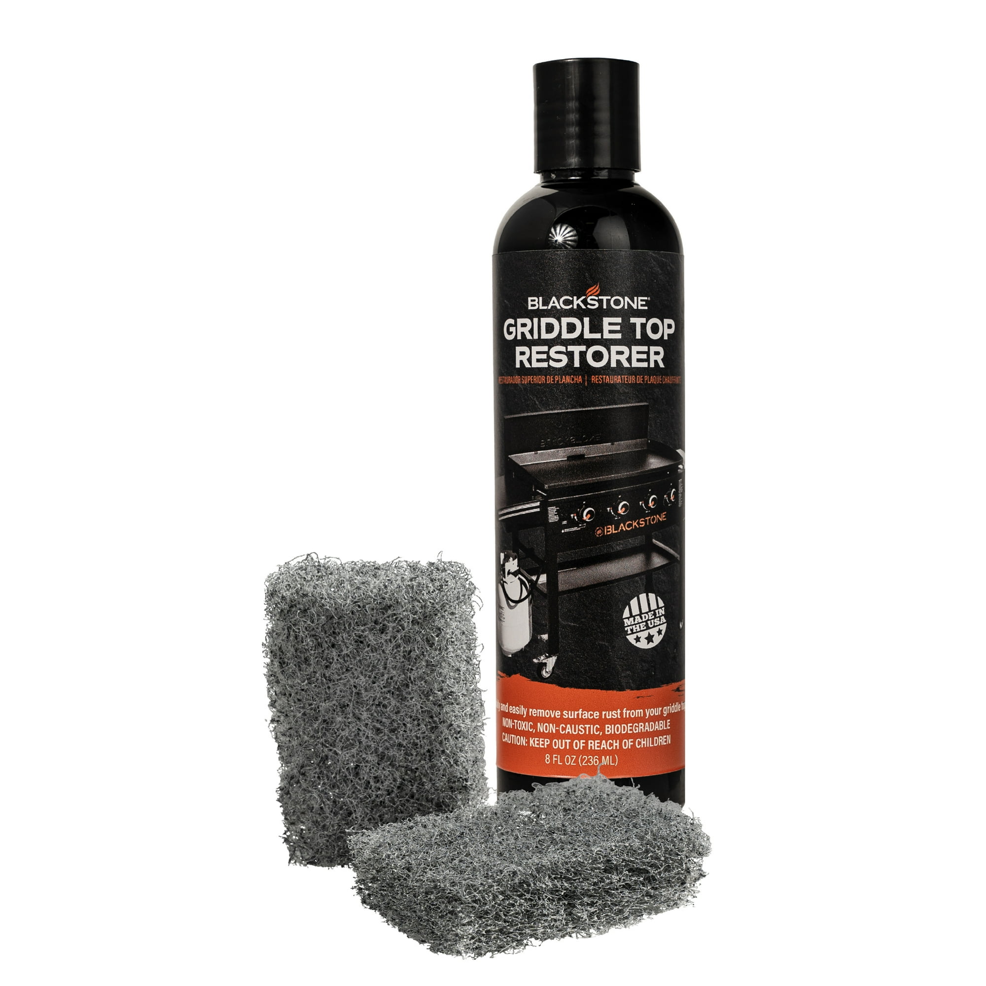 Blackstone 8 fl oz. Griddle Top Restoration Kit with Applicator Pads