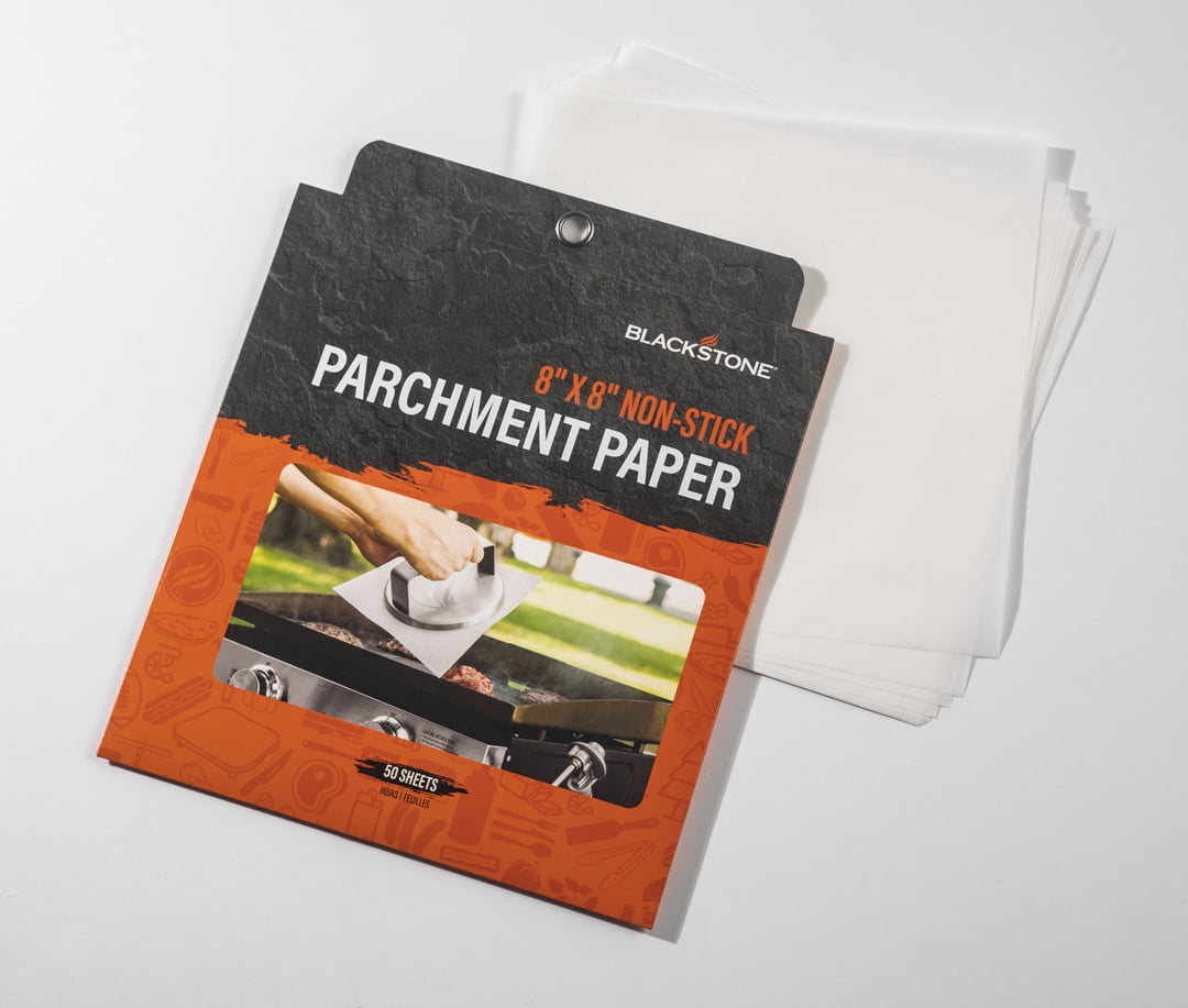 Blackstone 8" x 8" NonStick Parchment Paper, 50 Sheets