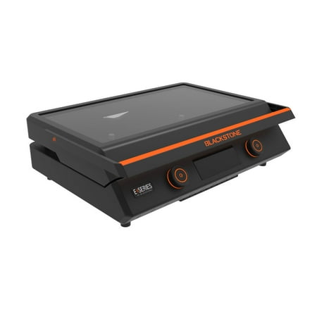 Blackstone - E-Series 22 In. 2-Burner Electric Countertop Indoor or Outdoor Griddle - Black