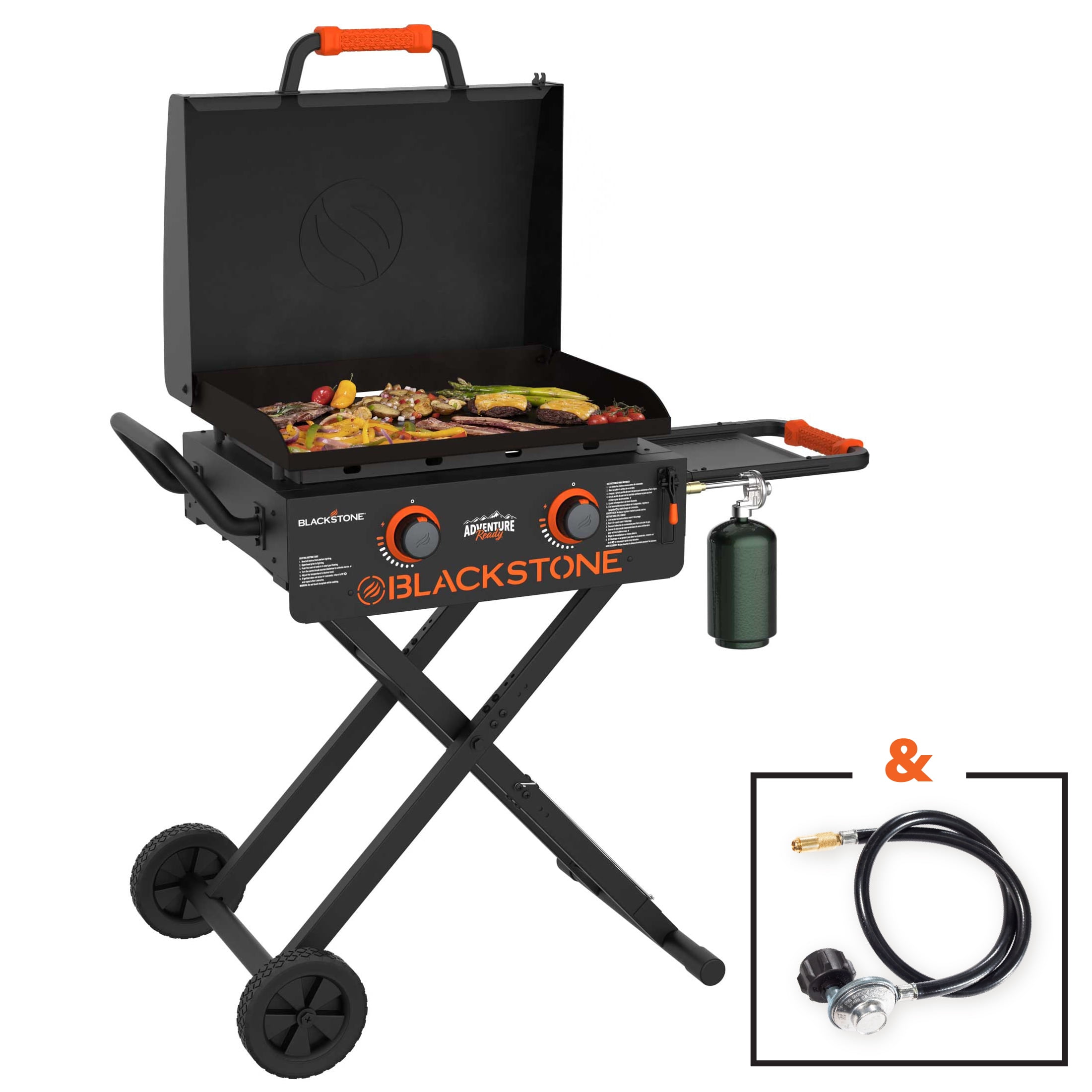 Blackstone Adventure Ready 2Burner 22" Propane Griddle with Folding
