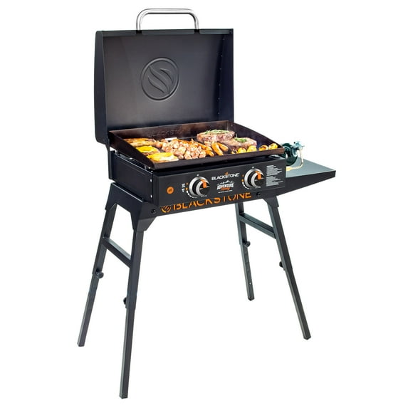 Blackstone Adventure Ready 22" Griddle with Hood, Legs, Adapter Hose