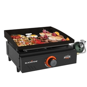 Free Shipping! Ozark Trail Portable 2 in 1 Butane Griddle Black 7650 ...