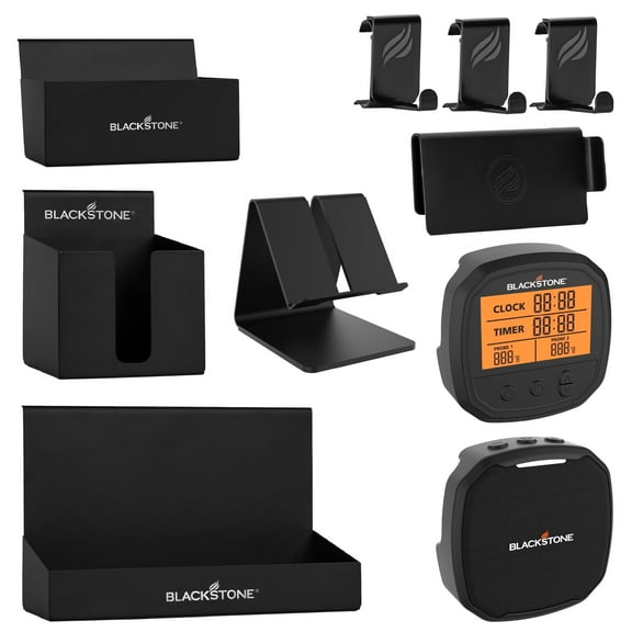 Blackstone BAR Accessory Rail System Griddle Accessory Kit, 10 Piece