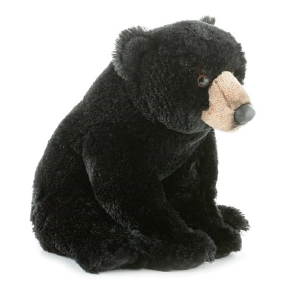 aurora world flopsie plush blackstone bear, 12"