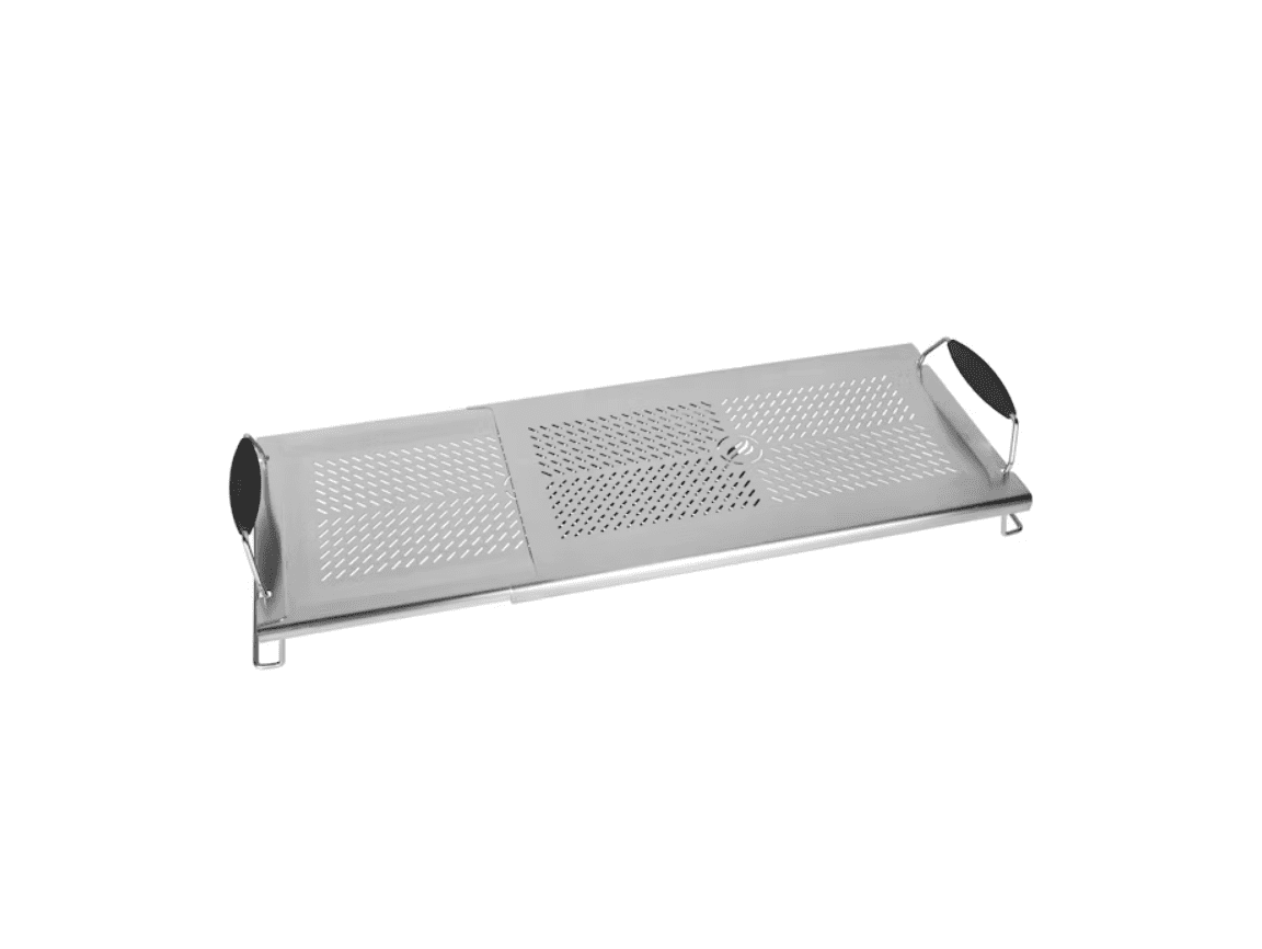 Blackstone Culinary Adjustable 28-in x 8.5-in Rectangle Stainless Steel ...