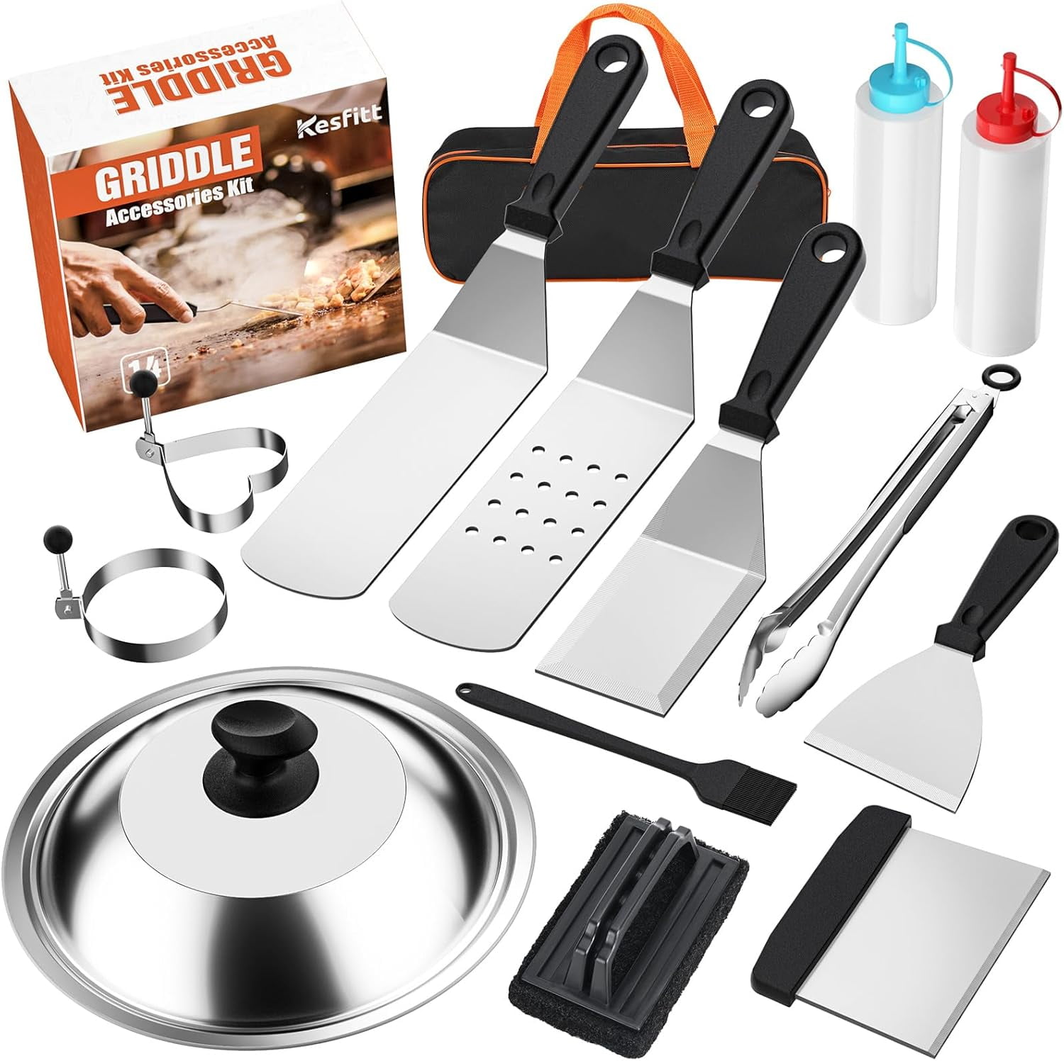 Kit accessori per piastra da 24 pezzi, accessori per Italia