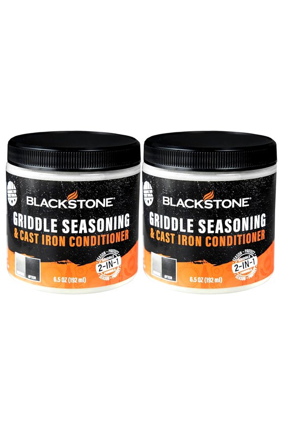 Griddle Seasoning and Cast Iron Conditioner - 2 Pack