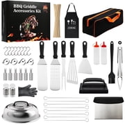 Blackstone Griddle Accessories Kit, Flat Top Grill Accessories Set for Blackstone and Camp Chef with Basting Cover, Scraper for Outdoor BBQ
