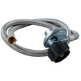 thumbnail image 1 of Blackstone Heavy-Duty Stainless Steel Propane Regulator Hose - 2.95 in H x 2.95 in W x 36 in L, 1 of 5