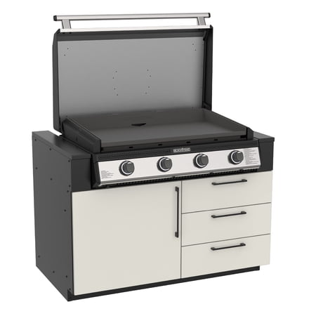 Blackstone Kitchen 50" Outdoor Kitchen Cabinet Module 4-Burner 36" Built-In Griddle