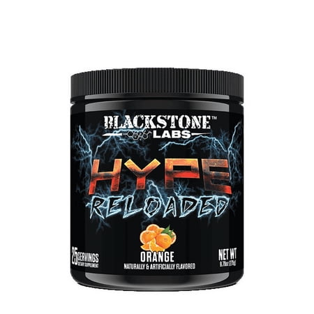 Blackstone Labs Hype Reloaded, Orange , 25 Servings Pre-Workout