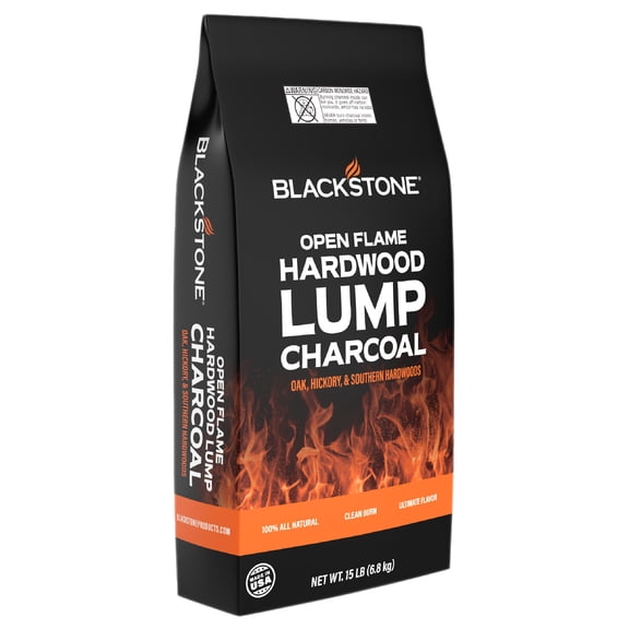 Blackstone Hardwood Lump Charcoal, 15 lb.